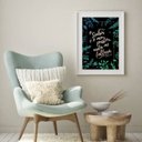 Ver imagem 2 de Quadro Salmo 23 – o Senhor É Meu Pastor - 60x48cm:madeira Branca