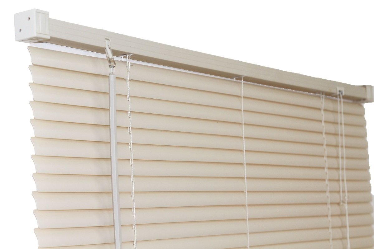 Persiana Horizontal Cortina PVC Bege 60 (L) x 80 (A) cm 0,60 x 0,80 Completa C/ Kit de Instalação - 5