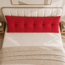 Ver imagem 2 de Almofada Encosto Triangular Cama Leitura Cabeceira Suede