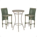 Ver imagem 1 de Mesa Bistrô e 2 Banquetas Roma Fendi Corda Náutica Estofado 5 Trama Original