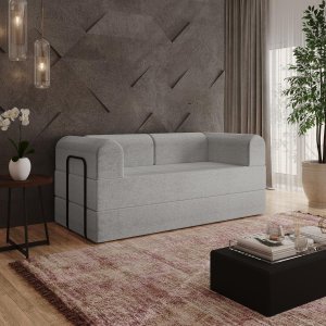 Sofá Modular Mônaco a Versatilidade Ao Seu Alcance Cinza