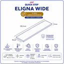 Ver imagem 6 de Piso Laminado Quick Step Eligna Wide 2,10m² Castanheiro Antigo Restaurado