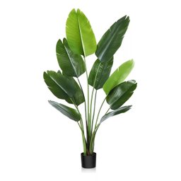Bananeira Artificial Viajante para Decoração Planta Realista 1.20m - 8