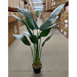 Bananeira Artificial Viajante para Decoração Planta Realista 1.20m - 2