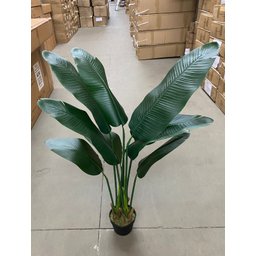 Bananeira Artificial Viajante para Decoração Planta Realista 1.20m - 3