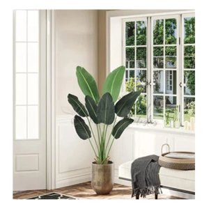 Bananeira Artificial Viajante para Decoração Planta Realista 1.20m
