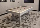 Ver imagem 1 de Mesa de Sinuca/bilhar Cor Nude - 2,00 X 1,10 - Grafite