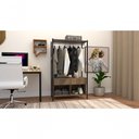 Ver imagem 2 de Guarda Roupa Casal Industrial Preto/demolição Maka Albarn