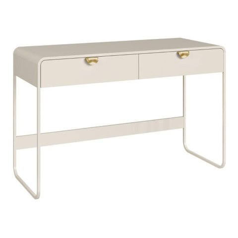 Escrivaninha Organico 2 Gavetas 125 cm 28067 Off White Artesano