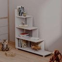 Ver imagem 3 de Estante Infantil Organizadora Livreiro Branca para Quarto
