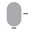 Ver imagem 5 de Espelho 90x50 Oval E07 Incolor