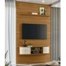 Rack Suspenso com Painel para Tvs até 65'' Monte Carlo Naturale Off White Madetec - 1
