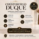 Ver imagem 6 de Namoradeira Chesterfield Duque 2 Lugares em Bouclê Cobre