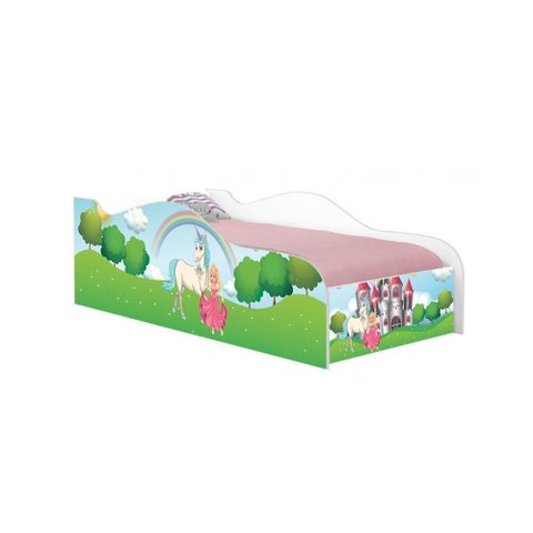 Cama Fun Princesa Encantada Solteiro com Colchão