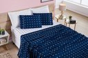 Ver imagem 1 de Jogo De Cama Casal King Size Romance Petit Poa 200 Fios 04 peças Super Elegante