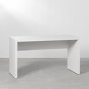 Ver imagem 1 de Bancada Contemporânea Slim Branco - 1,10m Abra Casa