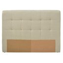 Ver imagem 2 de Cabeceira MH-2680 Herval Estofada Casal para Colchão 138 cm Linho Bege C