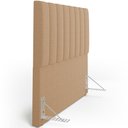 Ver imagem 6 de Cabeceira Cama Box Casal 140 cm Dália W01 Bouclê Mostarda - Lyam Decor
