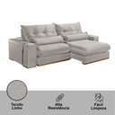 Ver imagem 5 de Sofá Retrátil e Reclinável 290 Cm Braço 25 Cm Lake Meu Sofá Online