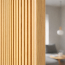 Ver imagem 2 de Kit 6 Barras Perfil Pvc 2 Metros Acabamento para Painel Ripado Slim