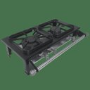 Ver imagem 1 de Fogão de Mesa 2 Bocas 30x30 Metalmaq M2