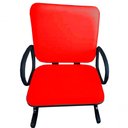 Ver imagem 2 de 02 Cadeiras Para Escritório Até 250kg Vermelho