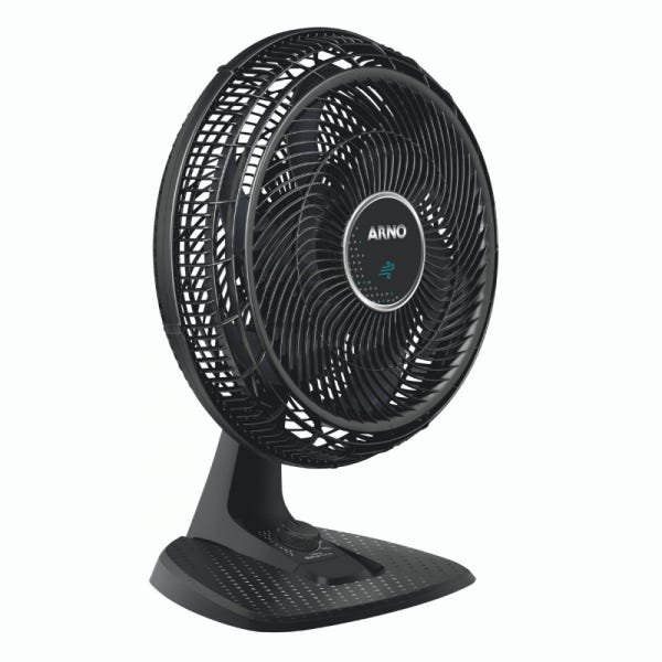 Ventilador de Mesa 40cm Arno Ultra Silence Force Preto Vd40 - 220v - 2