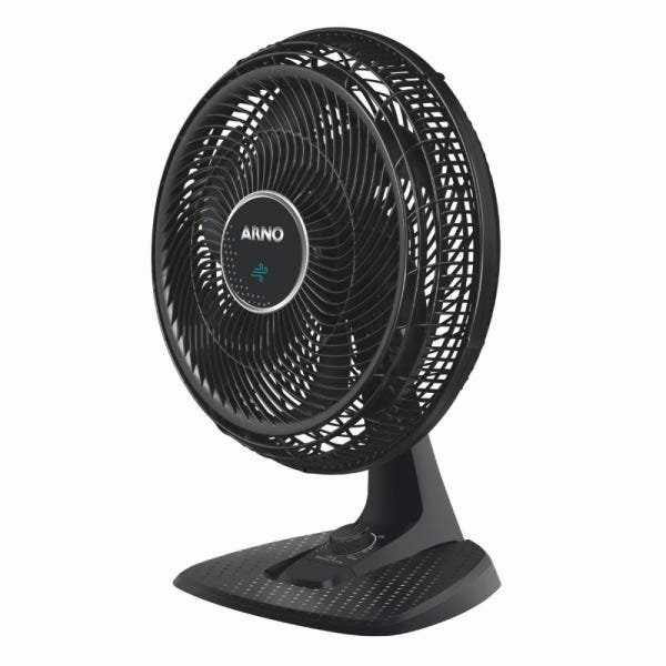 Ventilador de Mesa 40cm Arno Ultra Silence Force Preto Vd40 - 220v - 3