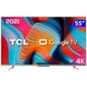 Smart TV TCL LED 55 4K UHD Wi-Fi Google Android TV Comando de Voz 55P725 - 1