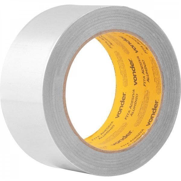 Fita adesiva de alumínio 50 mm x 30 m Vonder - 1