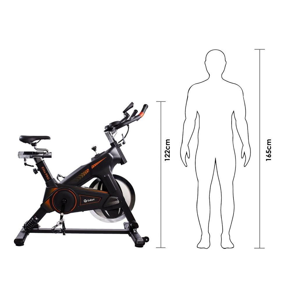 Bicicleta Ergométrica Gallant Elite Pro Spinning até 120kg Mecânica - 3