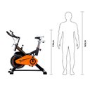 Ver imagem 3 de Bicicleta Ergométrica Gallant Elite Spinning Roda de Inércia 13kg até 110kg Mecânica Gsb13hbta-pt
