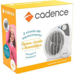 Aquecedor Cadence New Aurus Branco Aqc422 2 Níveis 220v - 3