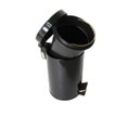 Ver imagem 3 de Conjunto Preto e Dourado para Banheiro-Lixeira com pedal+escova sanitária - By Fineza