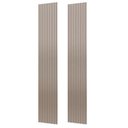 Ver imagem 1 de Painel Ripado Decorativo em MDF Fendi Dalla Costa Móveis 89,5cm x 183cm