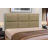 Cabeceira Viena 1,40/1,60 mult. furação Linho Areia - Speciale Home - Bege - 2