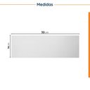 Ver imagem 2 de Rodapés para Balcão de Cozinha Planejada 30cm Ipanema CabeCasa MadeiraOriginals Branco