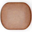 Ver imagem 4 de Puff Decorativo Orgânico para Living Quarto 70cm Doha W01 Couríssimo Camel - Lyam Decor