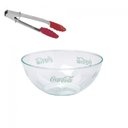 Ver imagem 1 de Saladeira Coca Cola Verde Transp 1.8l- 21cm - com Pegador Plasutil