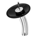 Ver imagem 4 de Gabinete de Vidro 60cm Cuba Chanfrada Preto + Torneira Cascata - Dahora
