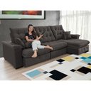 Ver imagem 5 de Sofá Coliseu 3.10m Retrátil e Reclinável Super Pillow - Marrom