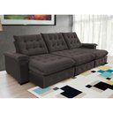 Ver imagem 4 de Sofá Coliseu 3.10m Retrátil e Reclinável Super Pillow - Marrom