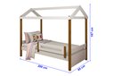 Ver imagem 3 de Bicama Eliz Casinha Montessoriana com Auxiliar Cor Branca