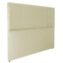 Ver imagem 1 de Cabeceira de Cama Estofada Siena Vertical Essencial Corino Rbl:solteiro Tradicional/bege