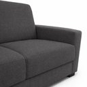 Ver imagem 2 de Sofá Namoradeira 3 Lugares Fixo 200cm Cinza Linho Online Confort