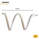 Ver imagem 3 de Fita de Led com 5 Metros Taschibra 240 Leds/m 20w 12v Ip20 Luz Neutra