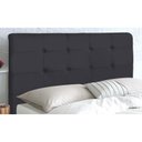 Ver imagem 2 de Cabeceira Para Cama Box Luna Queen 1,60cm Suede Cinza - FdECOR