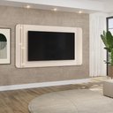 Ver imagem 1 de Painel para Tv até 75 Polegadas com Led Dj Móveis Ariana Off White