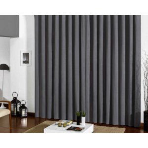 Cortina Blackout com Voil 4,00 x 2,50 Cinza