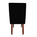 Ver imagem 5 de Kit 04 Cadeiras Para Sala de Jantar Lizz Pés Palito Veludo Preto D'Classe Decor